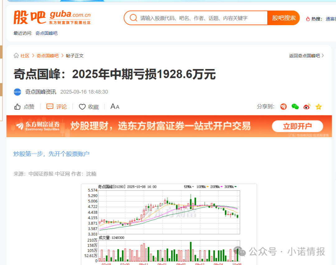“圣商教育”投资人陷入“沉没成本”，中证网曝出“奇点国峰”2025年中期亏损1928.6万元！