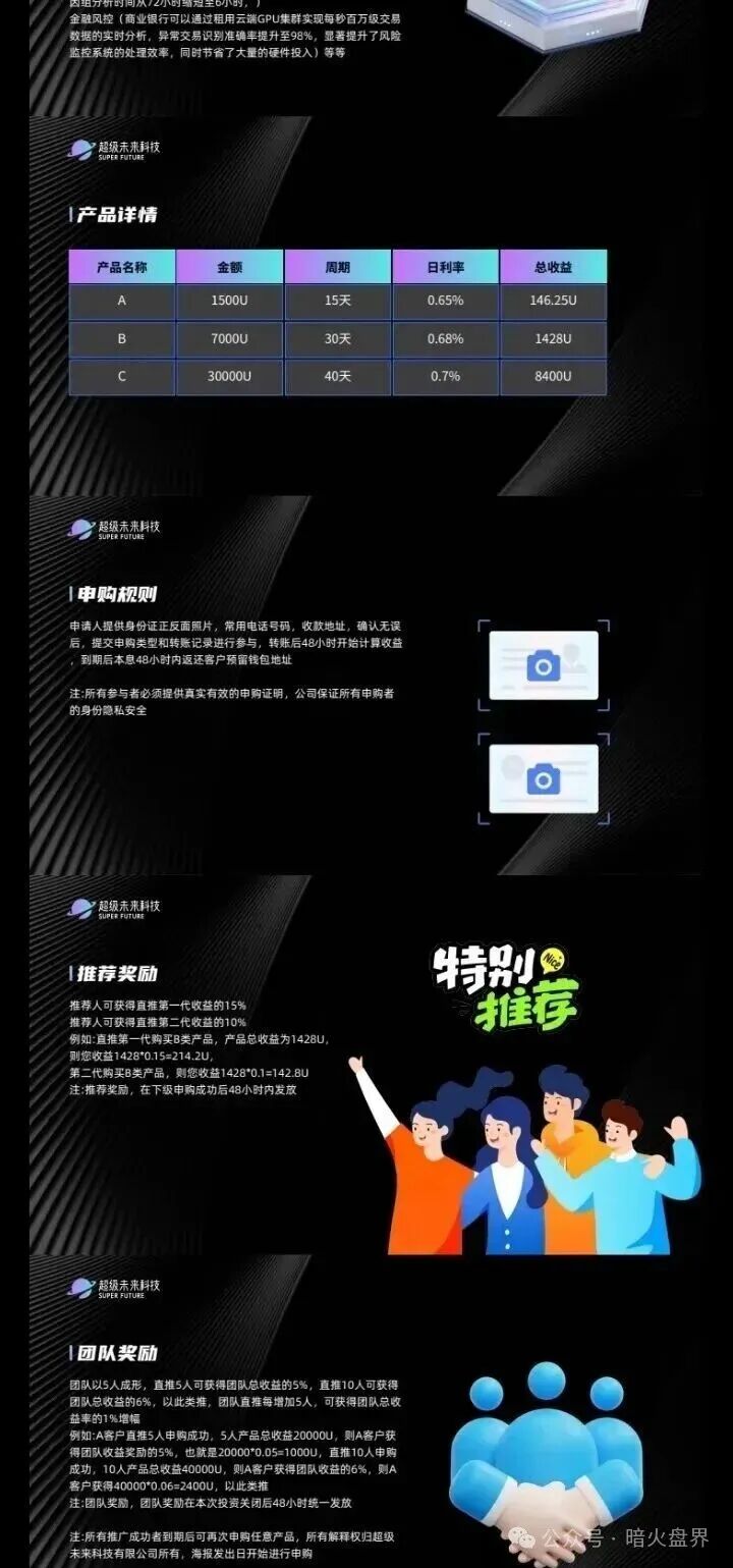 “超级未来Super Future AI”资金盘骗局，小心掉进陷阱又被收割！